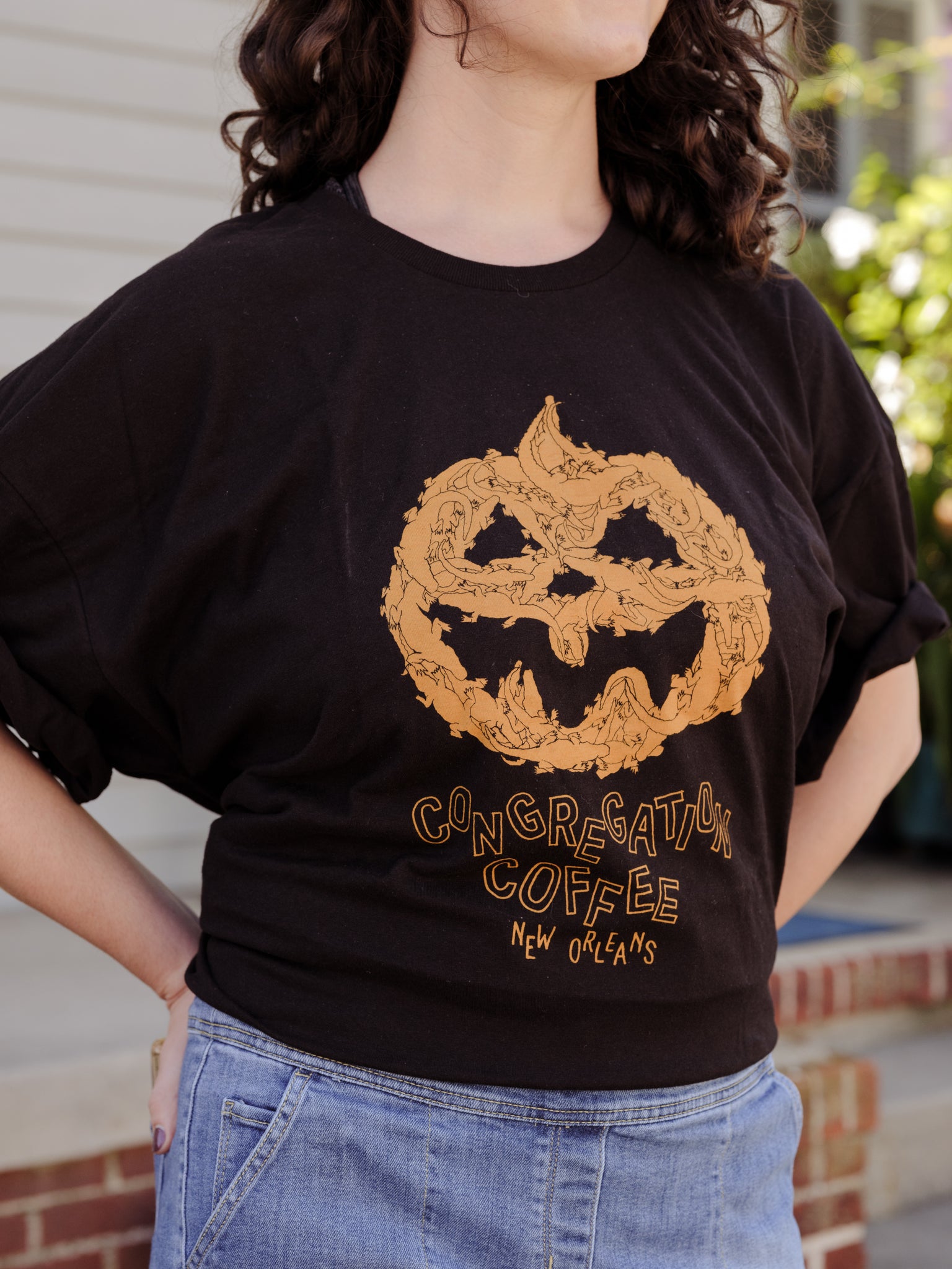 Alligator Pumpkin T-shirt