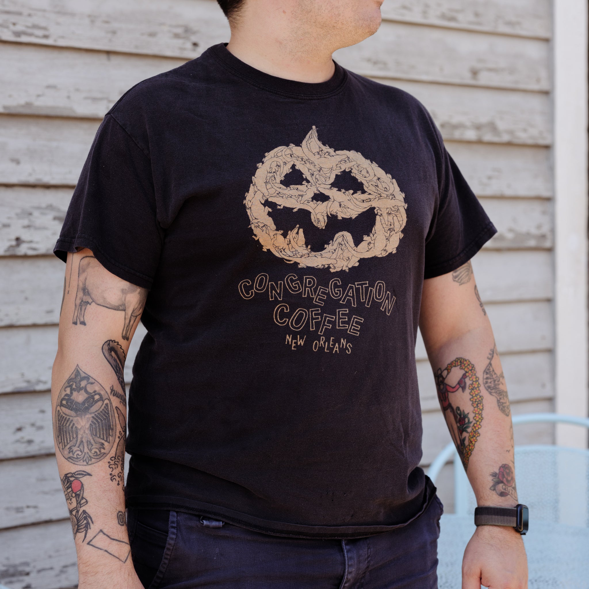 Alligator Pumpkin T-shirt